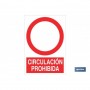 ▷ Cartel Circulación prohibida | Ferreidea