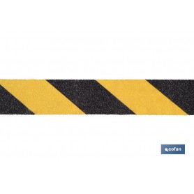 ▷ Cinta antideslizante "Negro/Amarillo" | Ferreidea