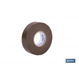 ▷ Cinta Aislante Marrón de PVC 20m x 19mm | Ferreidea