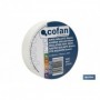Cinta Aislante Blanca de PVC 20m x 19mm Cofan