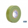 Cinta Aislante Amar/Verde de PVC 20m x 19mm Cofan