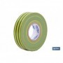 Cinta Aislante Amar/Verde de PVC 20m x 19mm Cofan