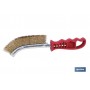 ▷ Cepillo Alambre Acero Latonado | Ferreidea