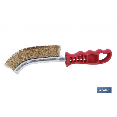▷ Cepillo Alambre Acero Latonado | Ferreidea