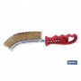 ▷ Cepillo Alambre Acero Latonado | Ferreidea