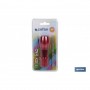 ▷ Linterna Aluminio 9 LED COLORES | Ferreidea