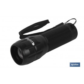 ▷ Linterna Aluminio LED ZOOM 3.7 x 12cm | Ferreidea