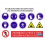 ▷ Cartel de obra en glasspack 0,7 mm | Ferreidea