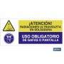 ▷ Cartel ATENCIÓN RADIACIONES ULTRAVIOLETA EN SOLDADURA | Ferreidea