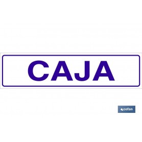 ▷ Cartel Caja | Ferreidea