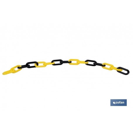 ▷ Cadena Plástico "Amarillo/Negro" | Ferreidea