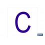 ▷ Cartel C Letra en glasspack | Ferreidea