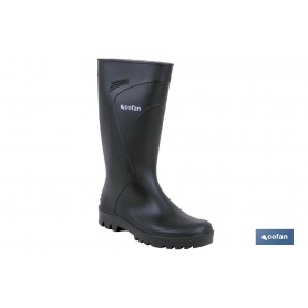 ▷ Bota de Agua PVC, Suela Antideslizante (Negra) | Ferreidea