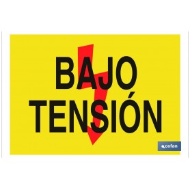 ▷ Cartel Bajo tensión | Ferreidea