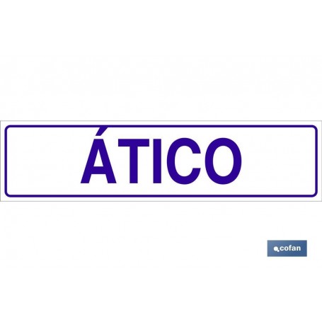 ▷ Cartel Ático | Ferreidea