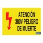 ▷ Cartel Atención 380V peligro de muerte | Ferreidea