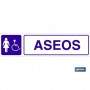 ▷ Cartel aseos señora discapacitada | Ferreidea