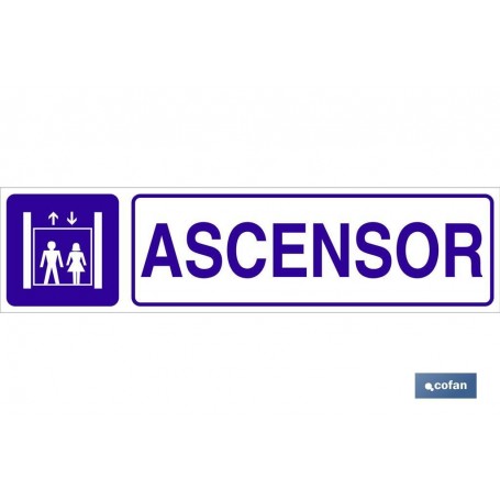▷ Cartel Ascensor | Ferreidea