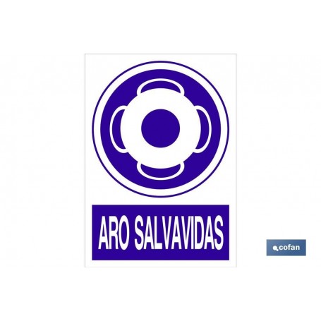 ▷ Cartel Aro salvavidas | Ferreidea