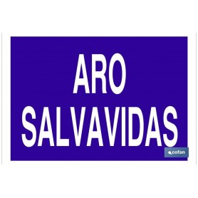 ▷ Cartel Piscina Aro salvavidas | Ferreidea