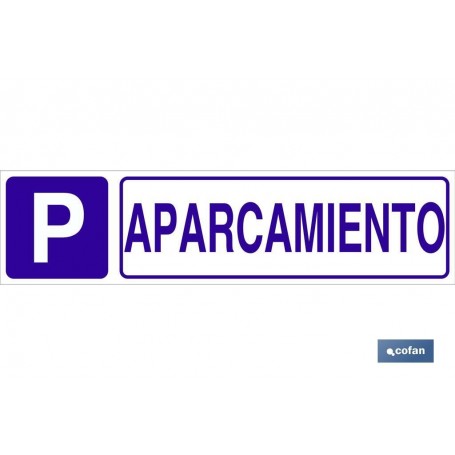 ▷ Cartel Aparcamiento | Ferreidea