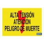 ▷ Cartel Alta tensión atención peligro de muerte | Ferreidea