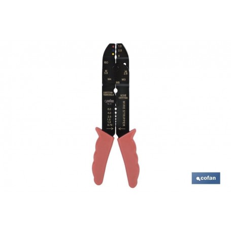 ▷ Alicates de Crimpar para Terminales Aislados 200 mm | Ferreidea