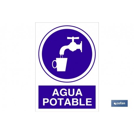 ▷ Cartel Agua potable | Ferreidea