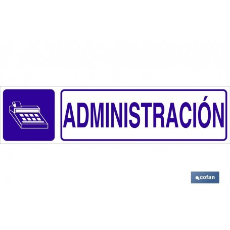 ▷ Señal Administración adhesiva | Ferreidea