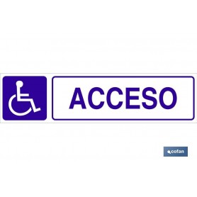 ▷ Cartel Acceso | Ferreidea