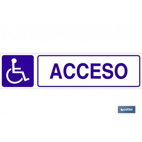 ▷ Cartel Acceso | Ferreidea
