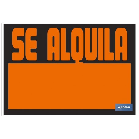 ▷ Cartel SE ALQUILA - AC6 | Ferreidea