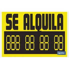 ▷ Cartel SE ALQUILA - AC5 | Ferreidea