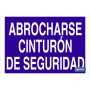 ▷ Cartel Abrocharse cinturón de seguridad | Ferreidea