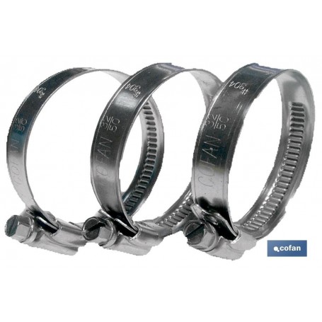 ▷ Abrazaderas Metálicas Inoxidable A-2. Banda 12mm | Ferreidea