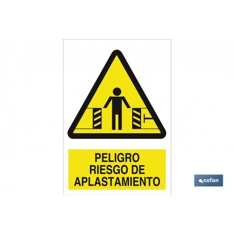 ▷ Señal riesgo de aplastamiento | Ferreidea