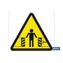 ▷ Cartel riesgo de aplastamiento | Ferreidea