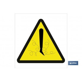 ▷ Cartel Peligro Cableado | Ferreidea