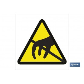▷ Cartel Peligro no tocar | Ferreidea