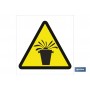 ▷ Cartel Peligro emanaciones | Ferreidea