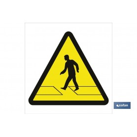 ▷ Cartel Peligro caidas | Ferreidea