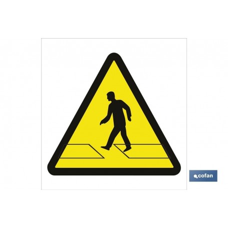 ▷ Cartel Peligro caidas | Ferreidea