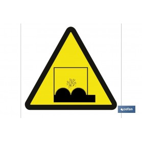 ▷ Cartel Peligro desniveles | Ferreidea