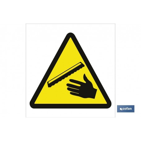 ▷ Cartel Peligro cuidado manos | Ferreidea