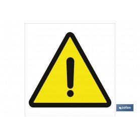 ▷ Cartel Peligro indefinido | Ferreidea