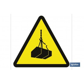 ▷ Señal Peligro cargas suspendidas | Ferreidea