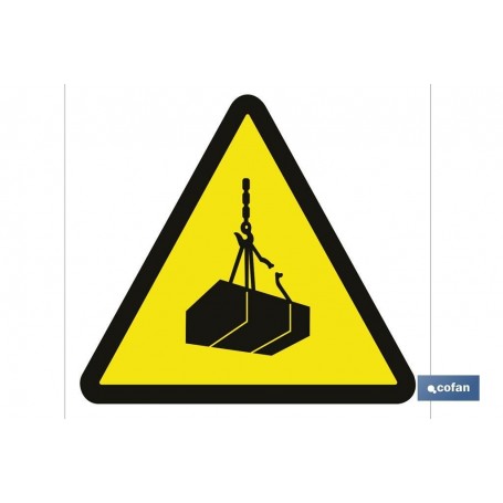 ▷ Señal Peligro cargas suspendidas | Ferreidea