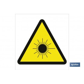 ▷ Cartel Peligro radaciones solares | Ferreidea