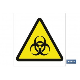 ▷ Cartel Peligro biologicos | Ferreidea
