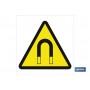 ▷ Cartel Peligro imantados | Ferreidea